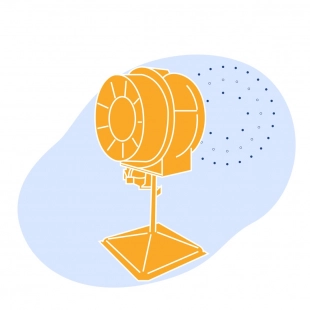 Аэратор 50 Гц 5.5 кВт 1455 об/мин 800 мм ПАМ-32