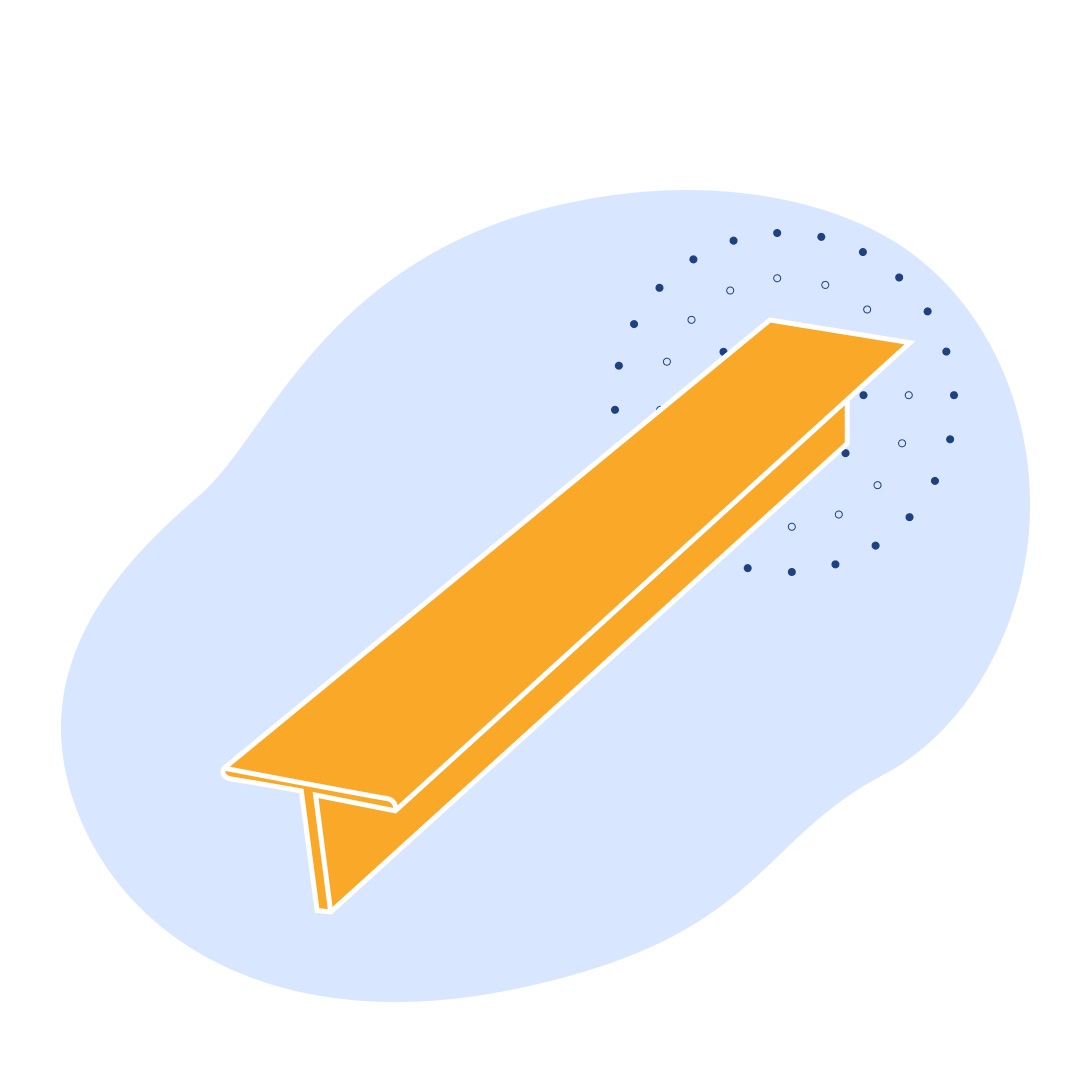 Алюминиевый тавр 35х53.5х1.6 мм ВАД1 420982 ГОСТ 29296-92