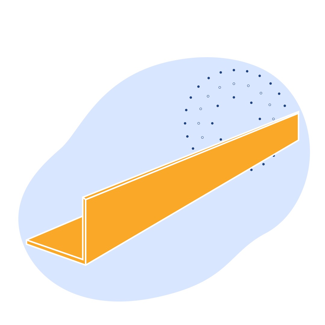 Уголок алюминиевый неравнополочный 30х20х1.5 мм АМг6 ГОСТ 13738-91