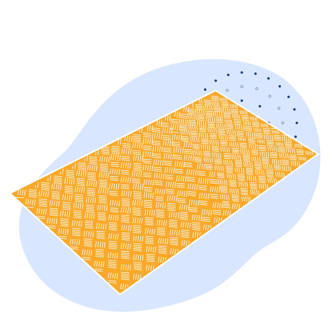 Лист нержавеющий рифленый чечевица 2х1000х2000 мм AISI 201