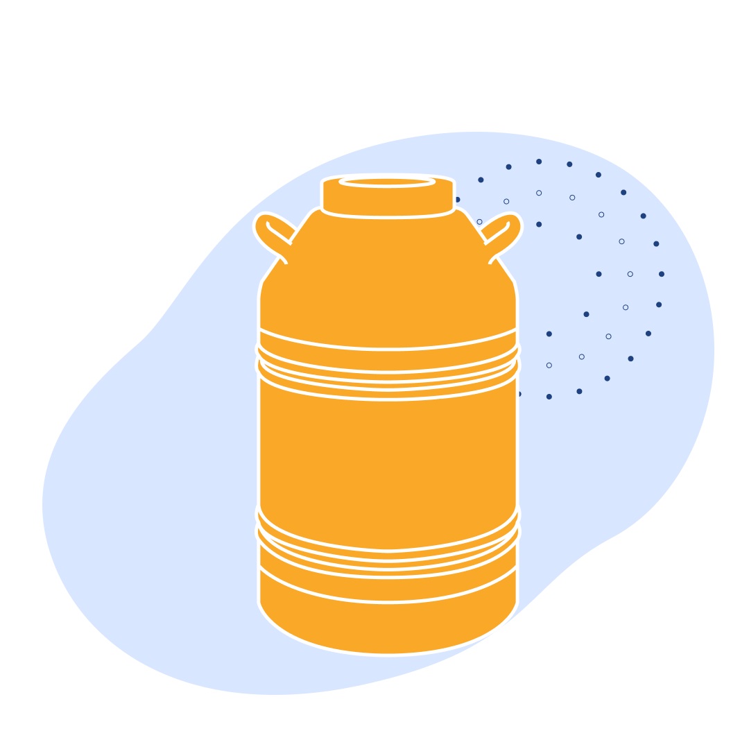 Сосуд Дьюара промышленный СДП-16К (кислород) 16 л