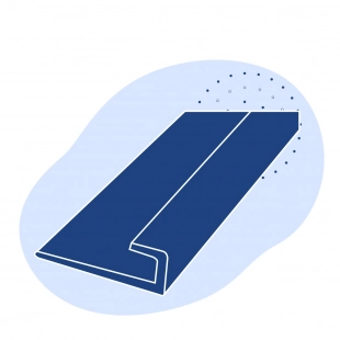 L-образный профиль стальной 160х160х14 мм ст15 ГОСТ 8509-93