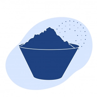 Химически модифицированный тапиоковый крахмал горячего набухания E1422 GranStarch TH