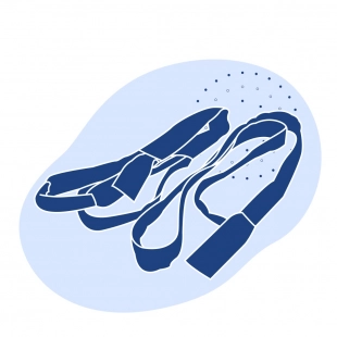 СТКк строп круглопрядный текстильный кольцевой 12 м 6 т