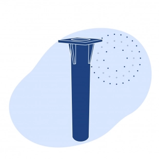 Закладная деталь фундамента ЗДФ-0.108-1.0 ОТф(108/57)