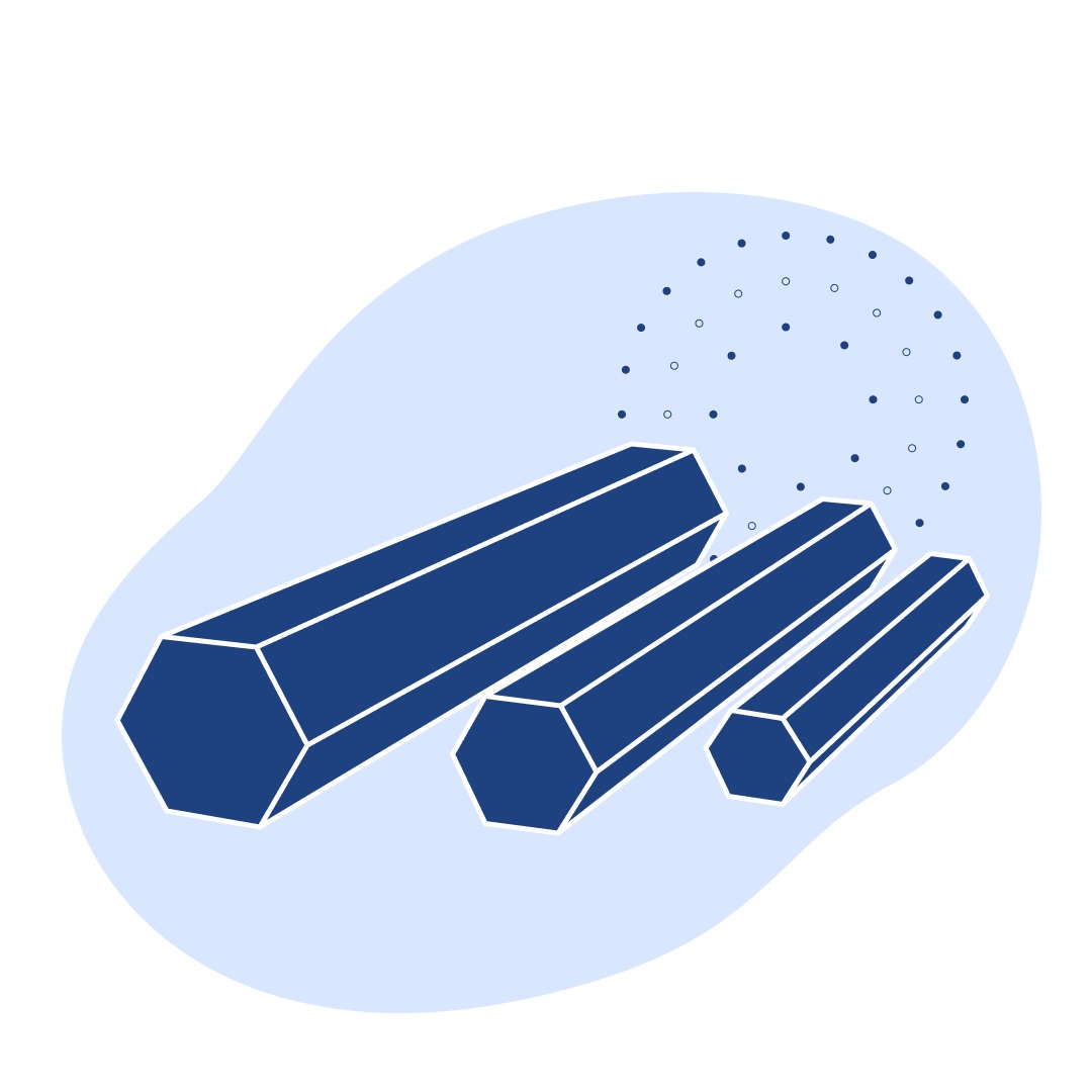 Алюминиевый шестигранник 475 мм AW-2011 EN 573-3