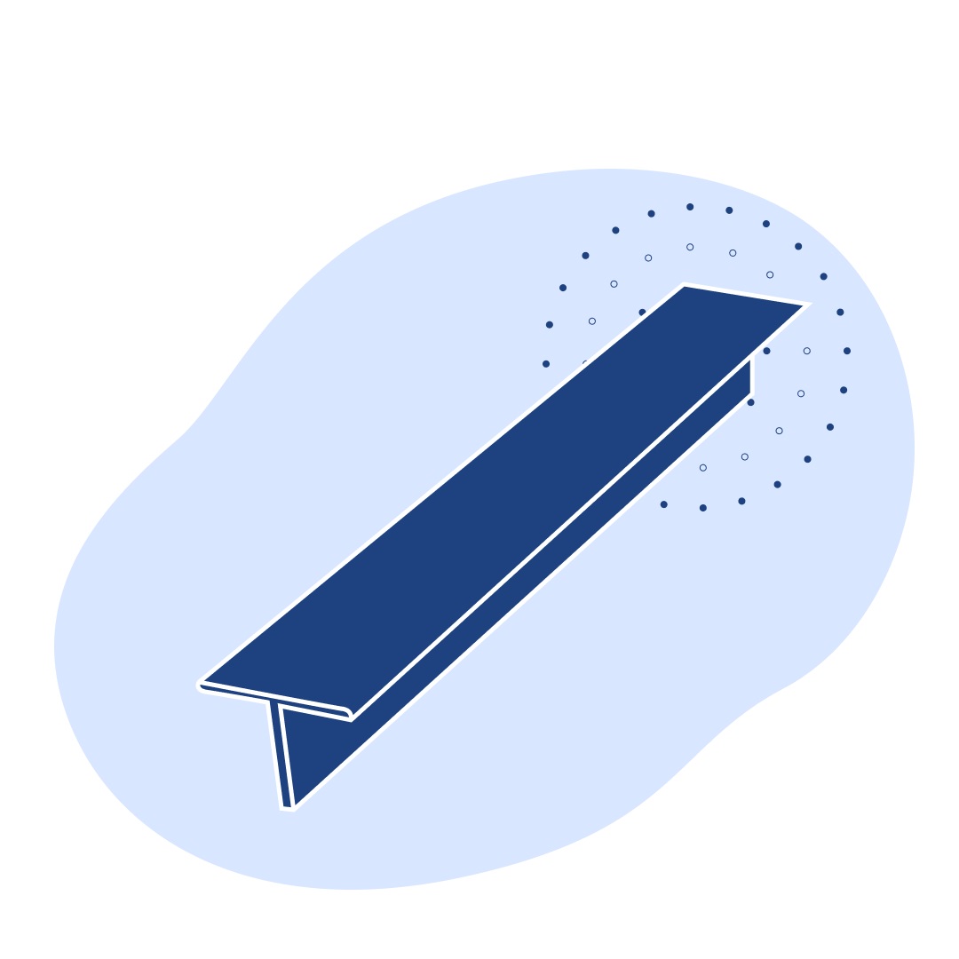 Алюминиевый тавр 35х53.5х1.6 мм ВАД1 420982 ГОСТ 29296-92