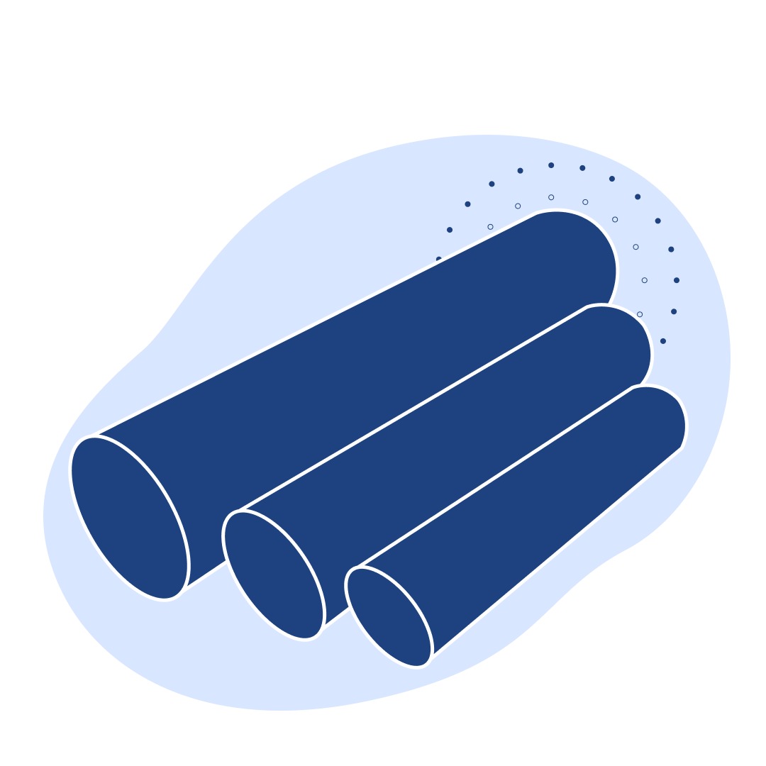 Труба ПНД напорная 1400х53.5 мм SDR 26 ПЭ 100 ГОСТ 18599-2001